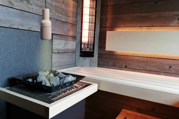 Saunaofen-Pendelleuchte