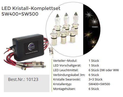 Kristall Komplettset SW400+SW500