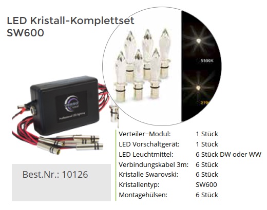 Kristall Komplettset SW600